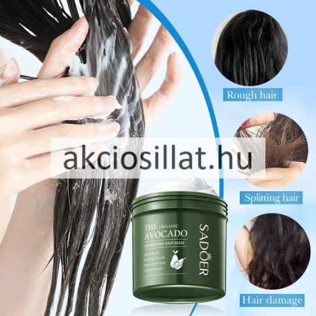 Sadoer Organic Avocado Bio Avokádós hajmaszk 500ml