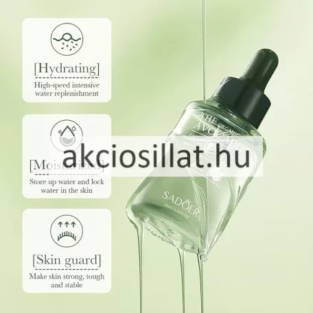 Sadoer The Organic Avocado Anti-Wrinkle Essence Avokádóolajos Ráctalanító Esszencia 30ml