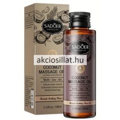   Sadoer Coconut Massage Oil Multi Use Szőlő olajos Masszázsolaj 100ml