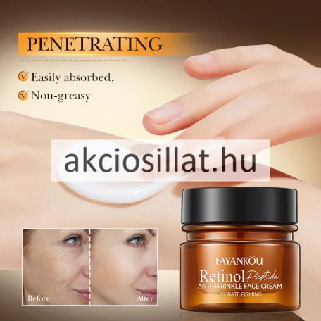 Fayankou Retinol Peptide Ránctalanító Retinolos Arckrém 50g