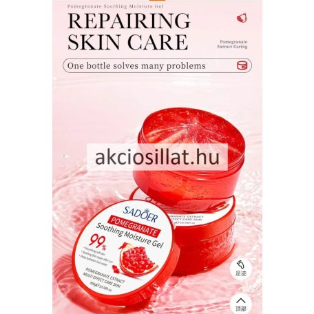 Sadoer Pomegranate Soothing Moisture Gel Gránátalmás Hidratáló Zselé 300g