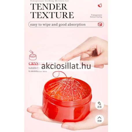 Sadoer Pomegranate Soothing Moisture Gel Gránátalmás Hidratáló Zselé 300g