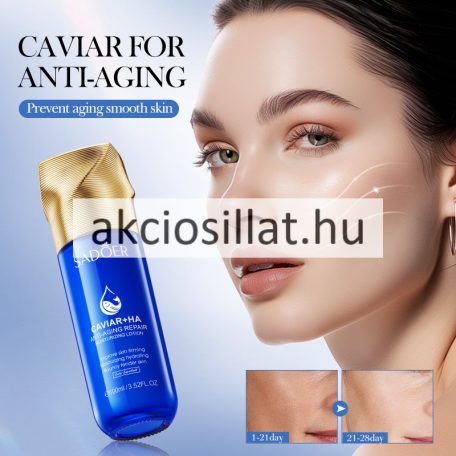 Sadoer Caviar Hyaluronic Acid Lotion Kaviáros Hialuronsavas Arcápoló 100ml