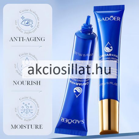 Sadoer Caviar Hyaluronic Acid Eye Cream kaviáros Hialuronsavas Szemránckrém 20g