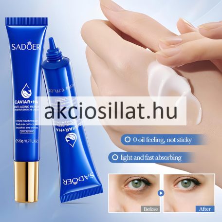 Sadoer Caviar Hyaluronic Acid Eye Cream kaviáros Hialuronsavas Szemránckrém 20g
