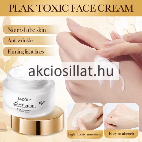 Sadoer Bee Venom Méhméreg tartalmú Arckrém 50g