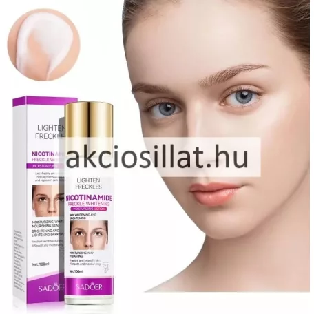 Sadoer Nicotinamide Whitening fehérítő és világosító bőrápoló krém 100ml