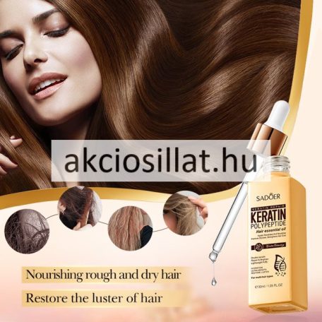 Sadoer Keratin Polypeptide Hajápoló olaj 30ml