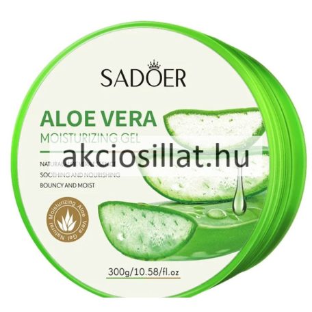 Sadoer Aloe Vera Soothing & Moisturizing Gel Nyugtató és Hidratáló Zselé 300g