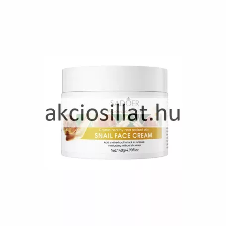Sadoer Csiganyálkás Hidratáló Arckrém 140g