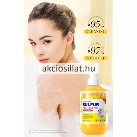 Sadoer Anti-Acne Sulfur Mite Removal akne elleni folyékony szappan 500ml