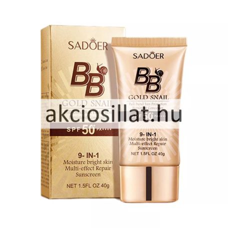 Sadoer BB Gold Snail 9in1 Cream arckrém 40g
