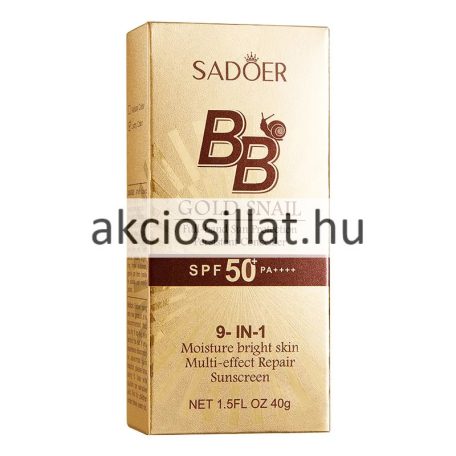 Sadoer BB Gold Snail 9in1 Cream arckrém 40g