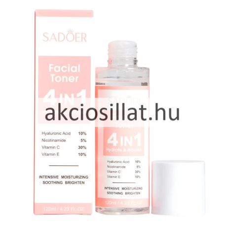 Sadoer 4in1 Hidratáló Tápláló Arcápoló Tonik 100ml