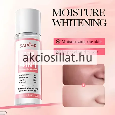 Sadoer 4in1 Hidratáló Tápláló Arcápoló Tonik 100ml