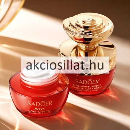 Sadoer Rose Mosturizing Rózsás Hidratáló Arckrém 50g