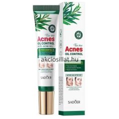   Sadoer Tea Tree Acnes Oil Control Anti-Acne Gel Pattanás elleni gél 20g