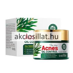   Sadoer Tea Tree Acnes Oil Control Face Cream Pattanás elleni arckrém 50g