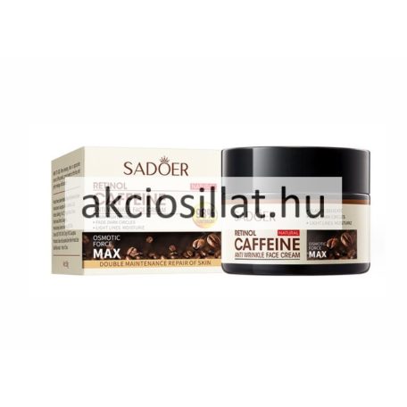 Sadoer Retinol Koffein Ránctalanító Arckrém 50g