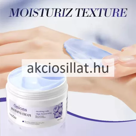 Sadoer Onion Soothing Hagymakrém Nyugtató Hidratáló Arckrém 100g