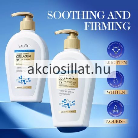 Sadoer Collagen 3x Kollagénes Testápoló 400ml