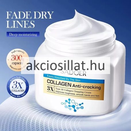 Sadoer Collagen Anti-Cracking 3x Kollagénes Repedezés Elleni Bőrápoló Krém 300g