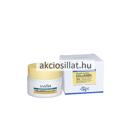 Sadoer Collagen 3x Kollagénes Arckrém 60g
