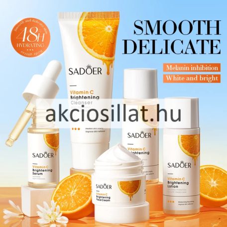 Sadoer C-vitaminos Hidratáló utazókészlet