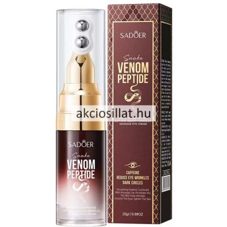 Sadoer Snake Venom Peptide Caffeine Eye Cream Szemránckrém 25g