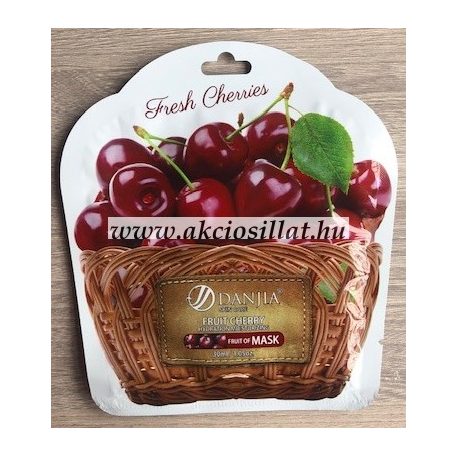 Danjia Fresh Cherries fehérítő hidratáló maszk 30ml