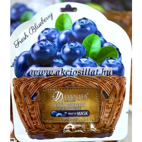 Danjia Fresh Blueberry fehérítő hidratáló maszk 30ml