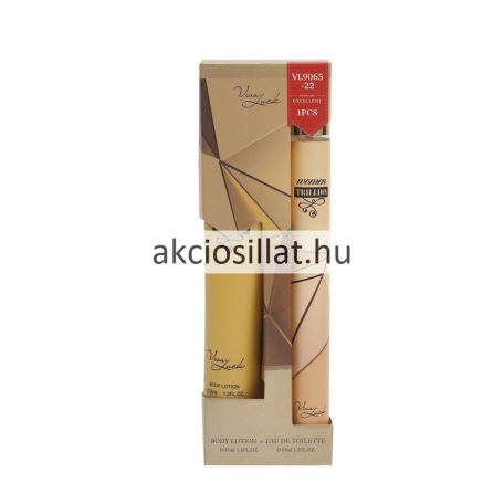 V.V.Love Trillion Women ajándékcsomag ( EDT 35ml + Testápoló 35ml )
