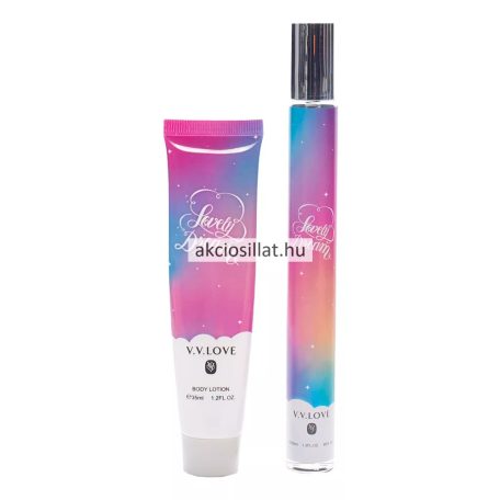 V.V.Love Lovely Dream ajándékcsomag ( EDT 35ml + Testápoló 35ml )