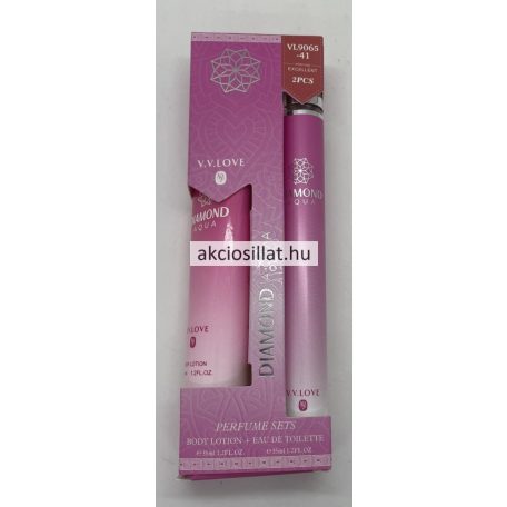 V.V.Love Diamond Aqua ajándékcsomag ( EDT 35ml + Testápoló 35ml )