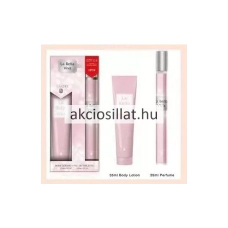 V.V.Love La Bella Viva ajándékcsomag ( EDT 35ml + Testápoló 35ml )