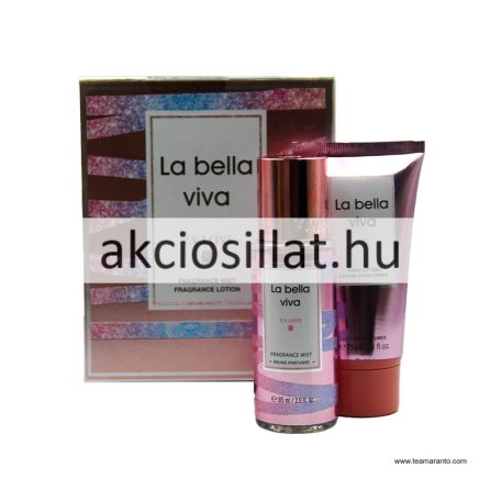 V.V.Love La Bella Viva ajándékcsomag ( Testpermet 85ml + Testápoló 75ml )