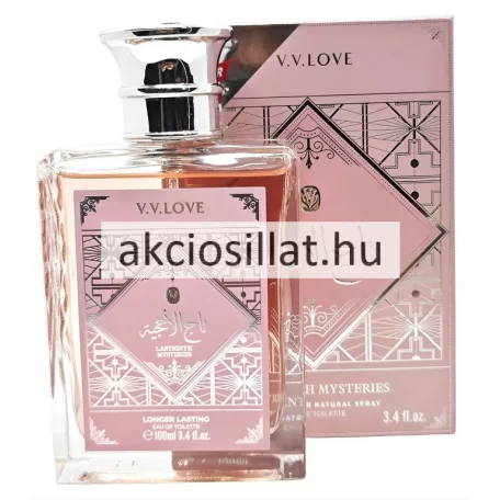 V.V.Love Labyrinth Mysteries EDT 100ml / Lattafa Badee Al Oud Noble Blush parfüm utánzat
