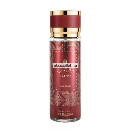V.V.Love Sweet Serenity Testpermet 250ml / Lattafa Velvet Rose parfüm utánzat