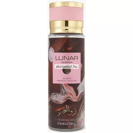 V.V.Love Lunar Whisper Testpermet 250ml / Lattafa Ajwad parfüm utánzat