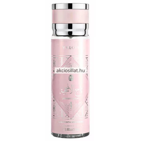V.V.Love Labyrinth Mysteries testpermet 250ml / Lattafa Badee Al Oud Noble Blush parfüm utánzat