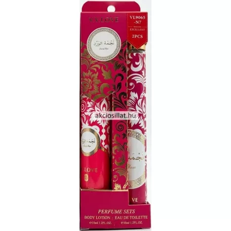 V.V.Love Eternal Rose ajándékcsomag ( EDT 35ml + Testápoló 35ml )