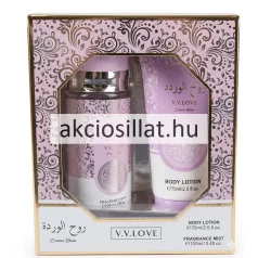   V.V.Love Crimson Bloom ajándékcsomag ( Testpermet 100ml + Testápoló 75ml )