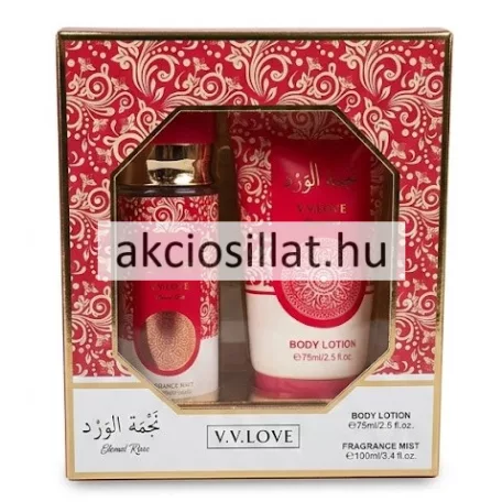 V.V.Love Eternal Rose ajándékcsomag ( Testpermet 100ml + Testápoló 75ml )
