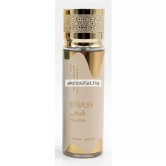 V.V.Love Kisass 250ml testpermet arany mintás flakonnal és kupakkal a Lattafa Eclaire stílusában.