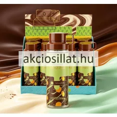 V.V.Love Chocolate Drizzle 250ml csokoládés testpermet zöld mintás üvegben barna kupakkal
