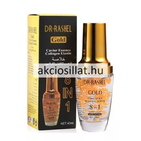 DR Rashel Gold Caviar Essence Collagen Elastin Arcszérum 8 In 1 40ml