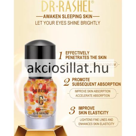DR Rashel C Gold Caviar Eye Serum Szemkörnyékápóló Szérum Kaviáros 20g