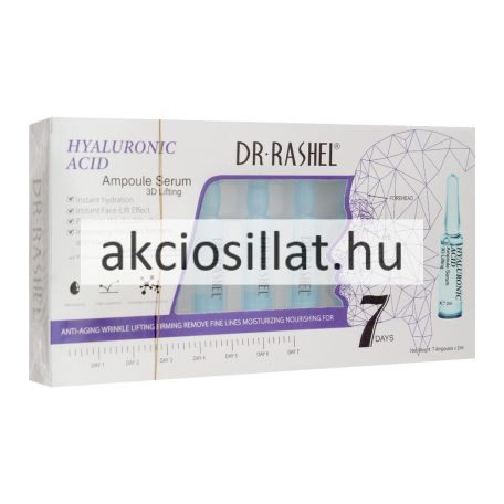 Dr.Rashel Hyaluronic Acid Ampoule Serum Ampullás Arcszérum 7x2ml
