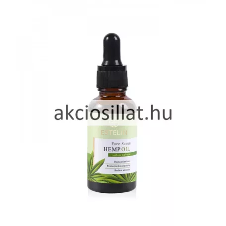 Estelin Hemp Oil Face Serum kenderolajos arcszérum 30ml