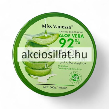Miss Vanessa Aloe Vera Soothing & Moisturizing Gel Nyugtató és Hidratáló Zselé 300g